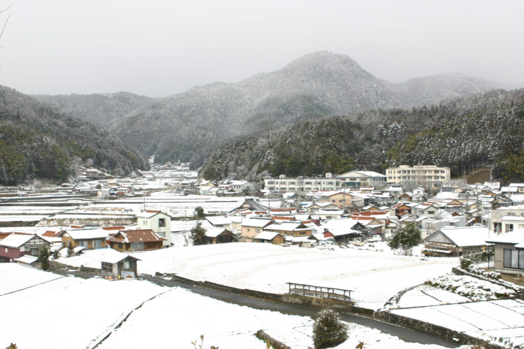 本郷町風景（冬）