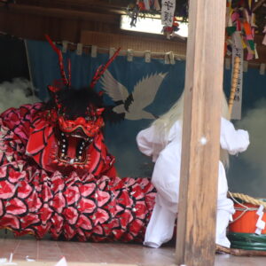 １０月１１日　河内神社奉納神楽